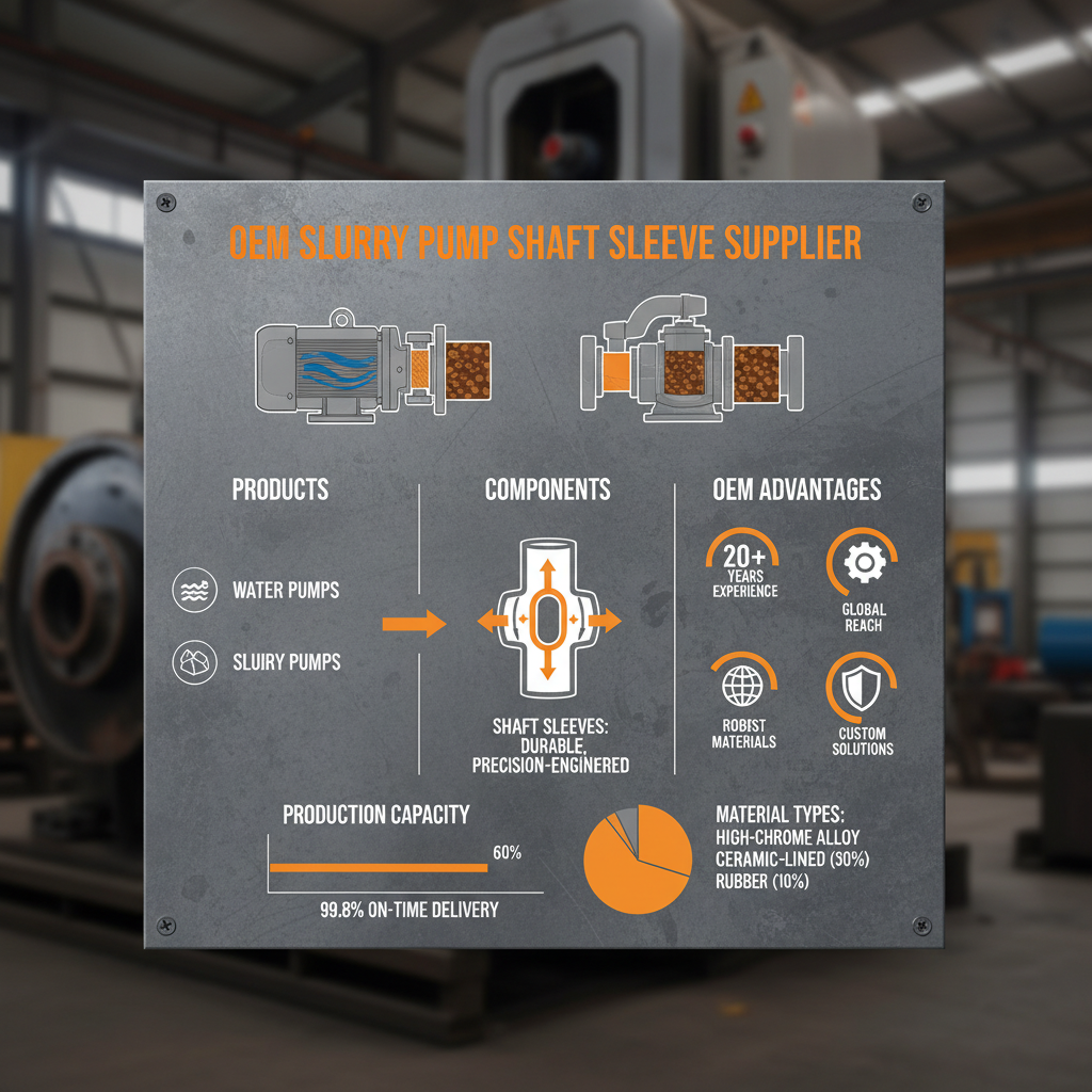 OEM slurry pump shaft sleeve supplier