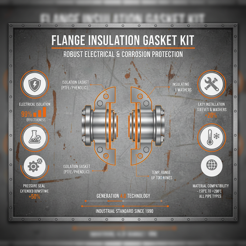 Flange insulation gasket kit