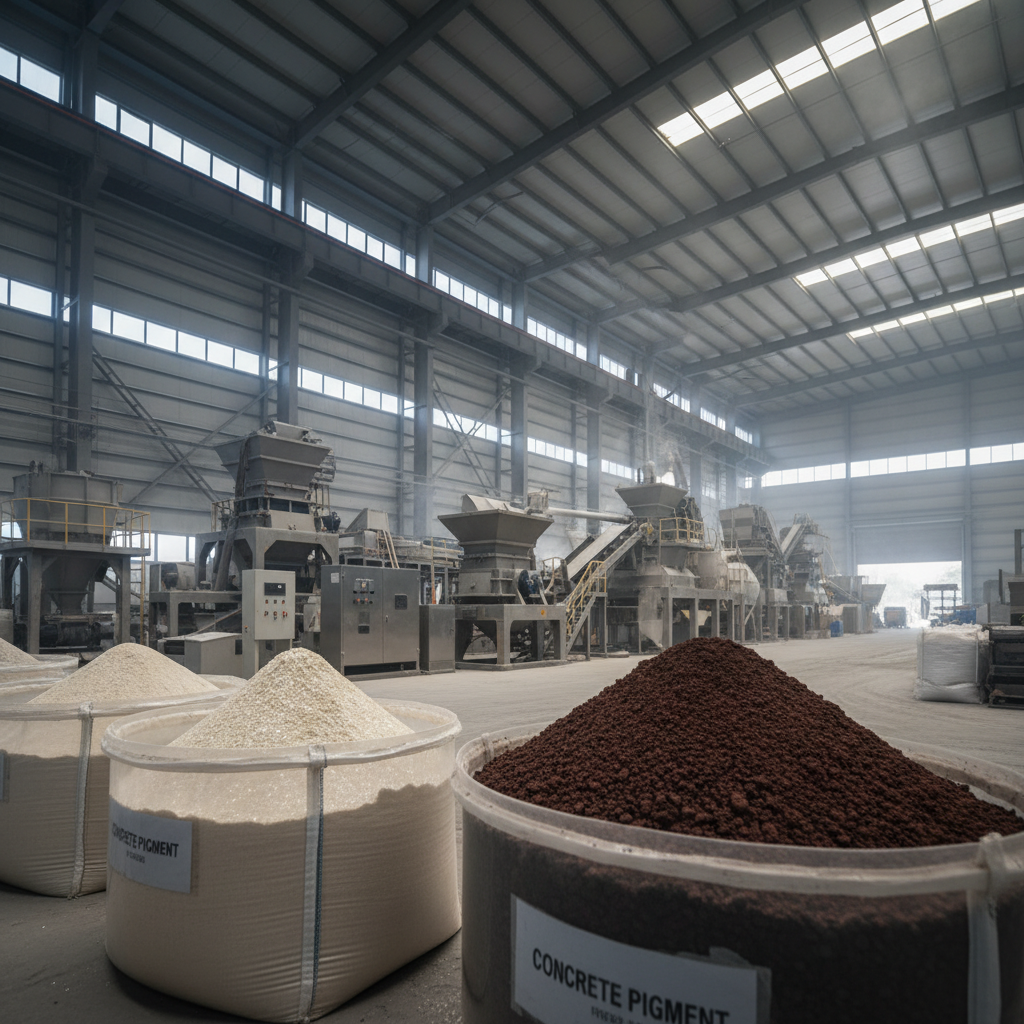 Choosing the Right Concrete Pigment for Durable and Aesthetically Pleasing Projects