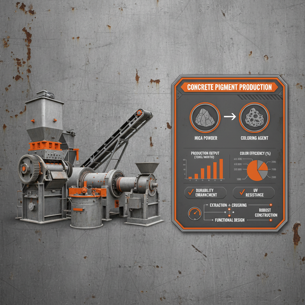 Choosing the Right Concrete Pigment for Durable and Aesthetically Pleasing Projects