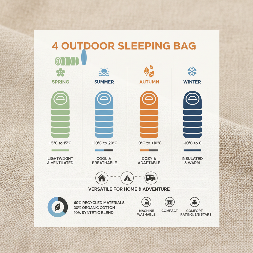 Comprehensive Guide to Choosing a 4 Seasons Sleeping Bag for Outdoor Adventures