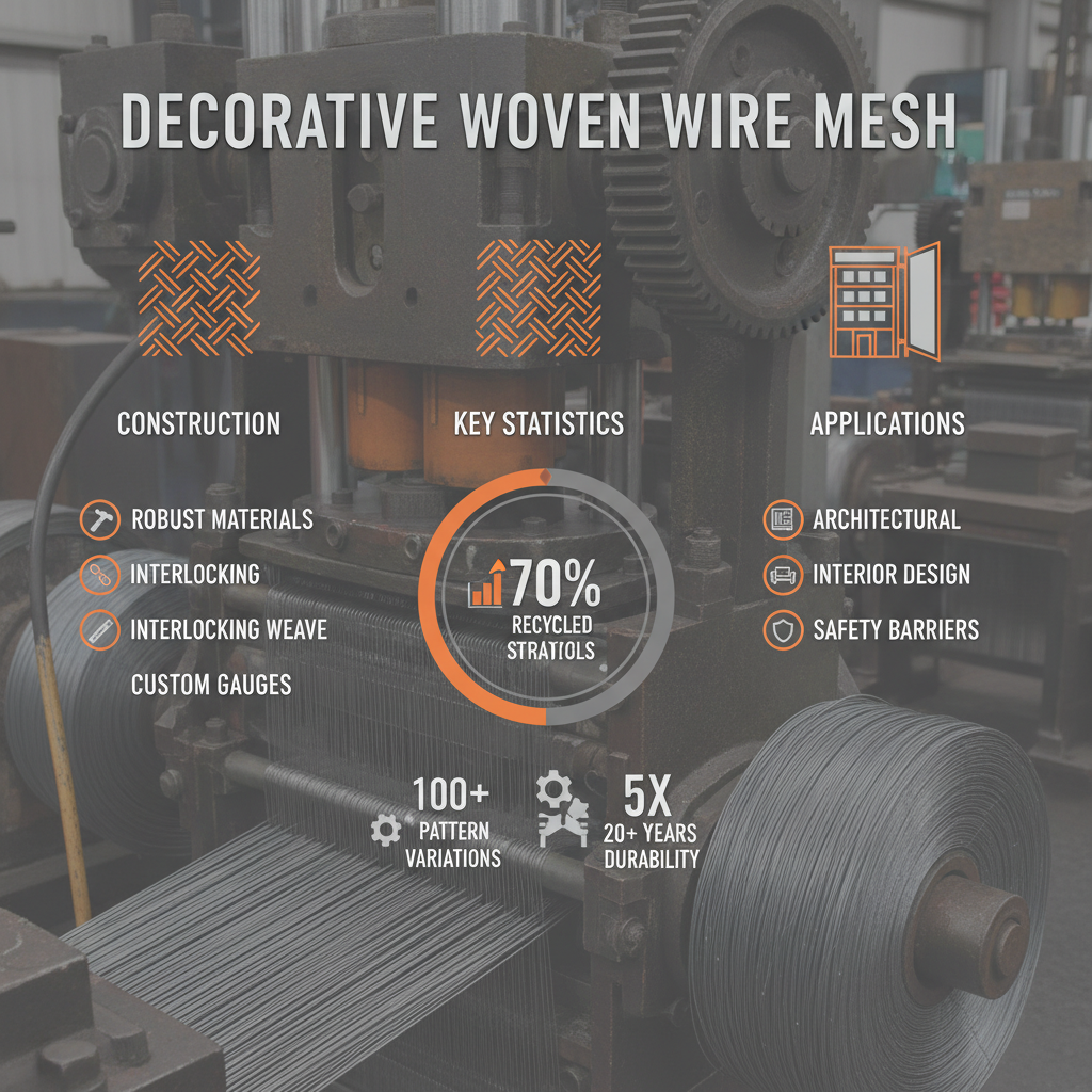 Explore the Versatility and Benefits of Decorative Woven Wire Mesh Applications