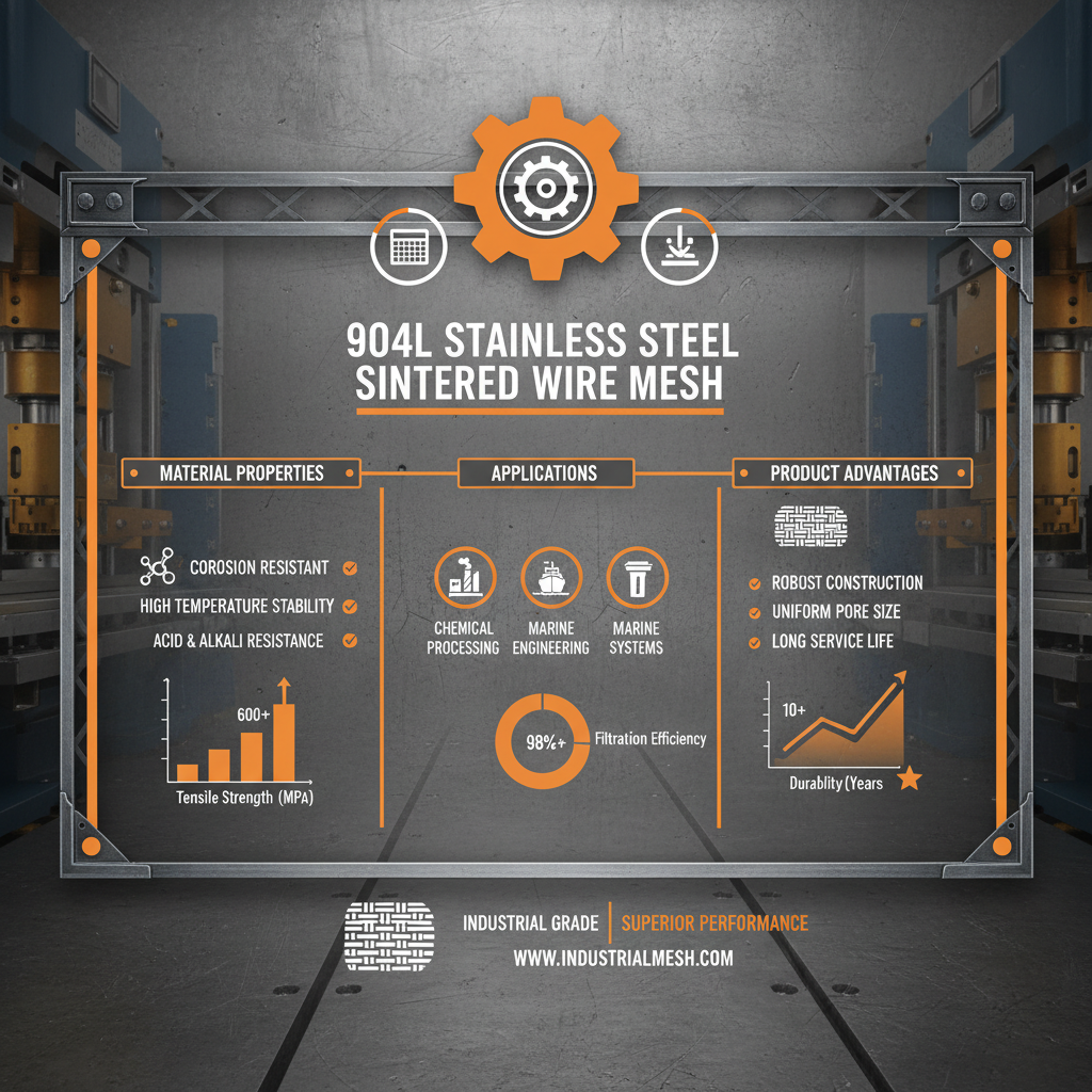 Comprehensive Guide to 904L Stainless Steel Sintered Wire Mesh and its Applications