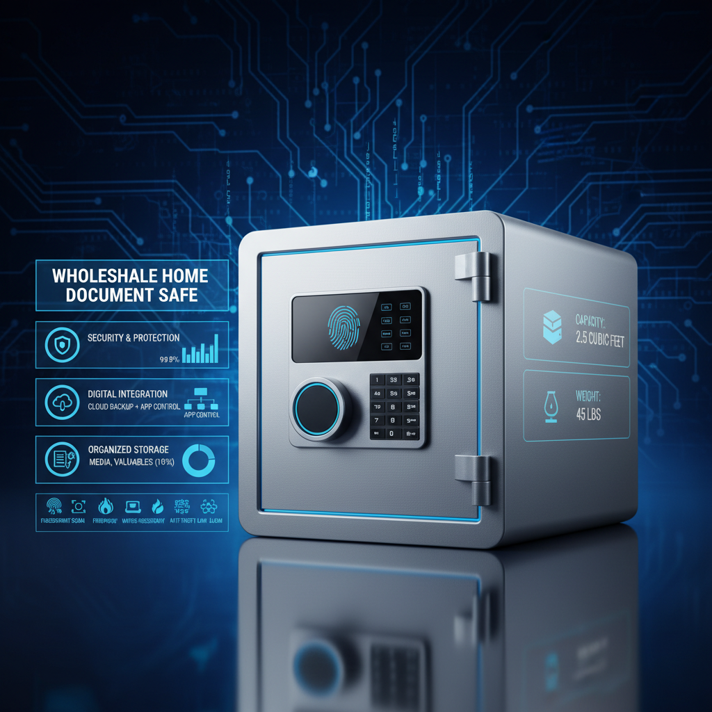 Wholesale home document safe