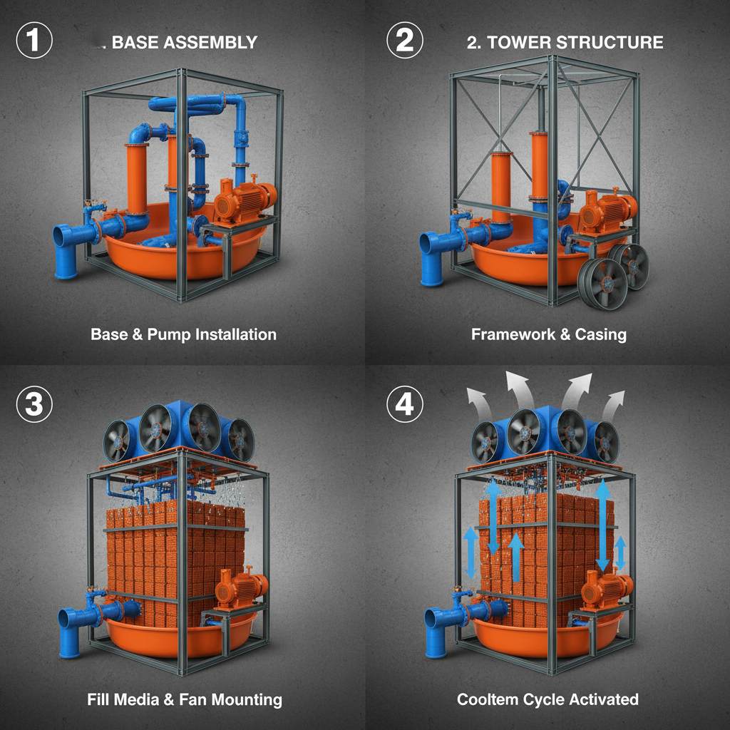 Optimizing Industrial Processes with Condenser Pump Cooling Tower Systems