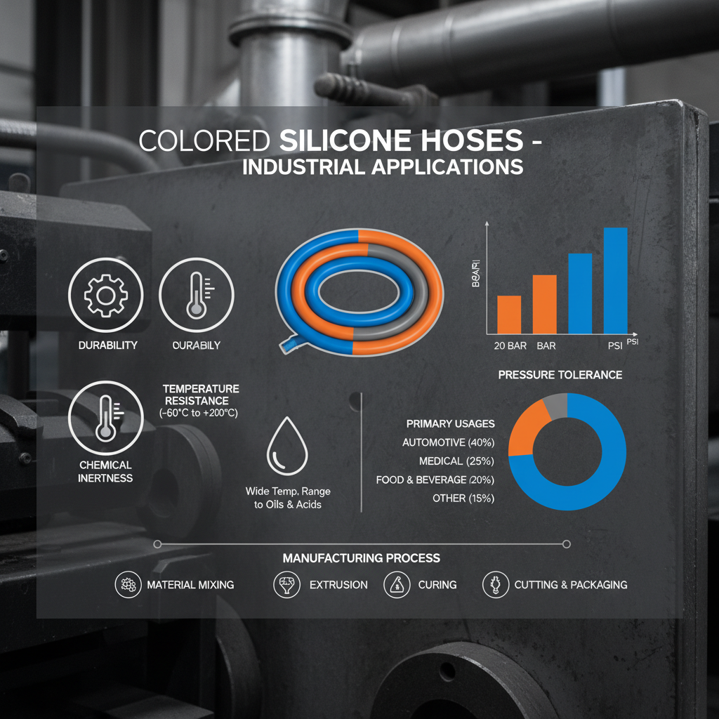 Colored Silicone Hose