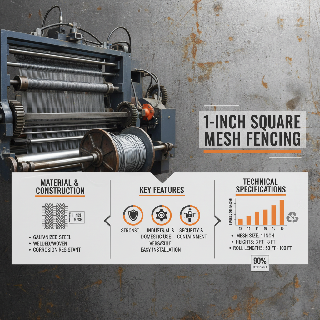 Comprehensive Guide to 1 Inch Square Mesh Fencing Applications and Benefits
