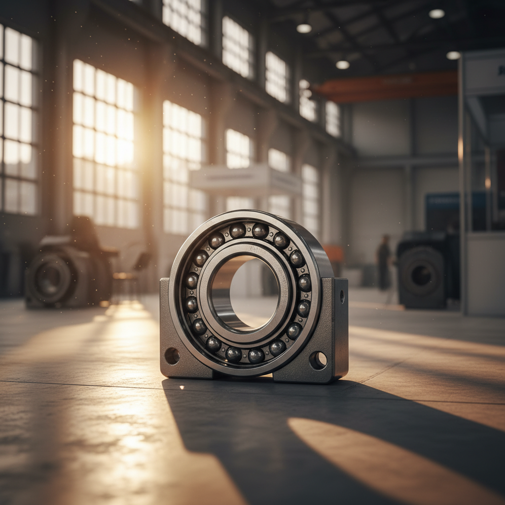 external self aligning ball bearing
