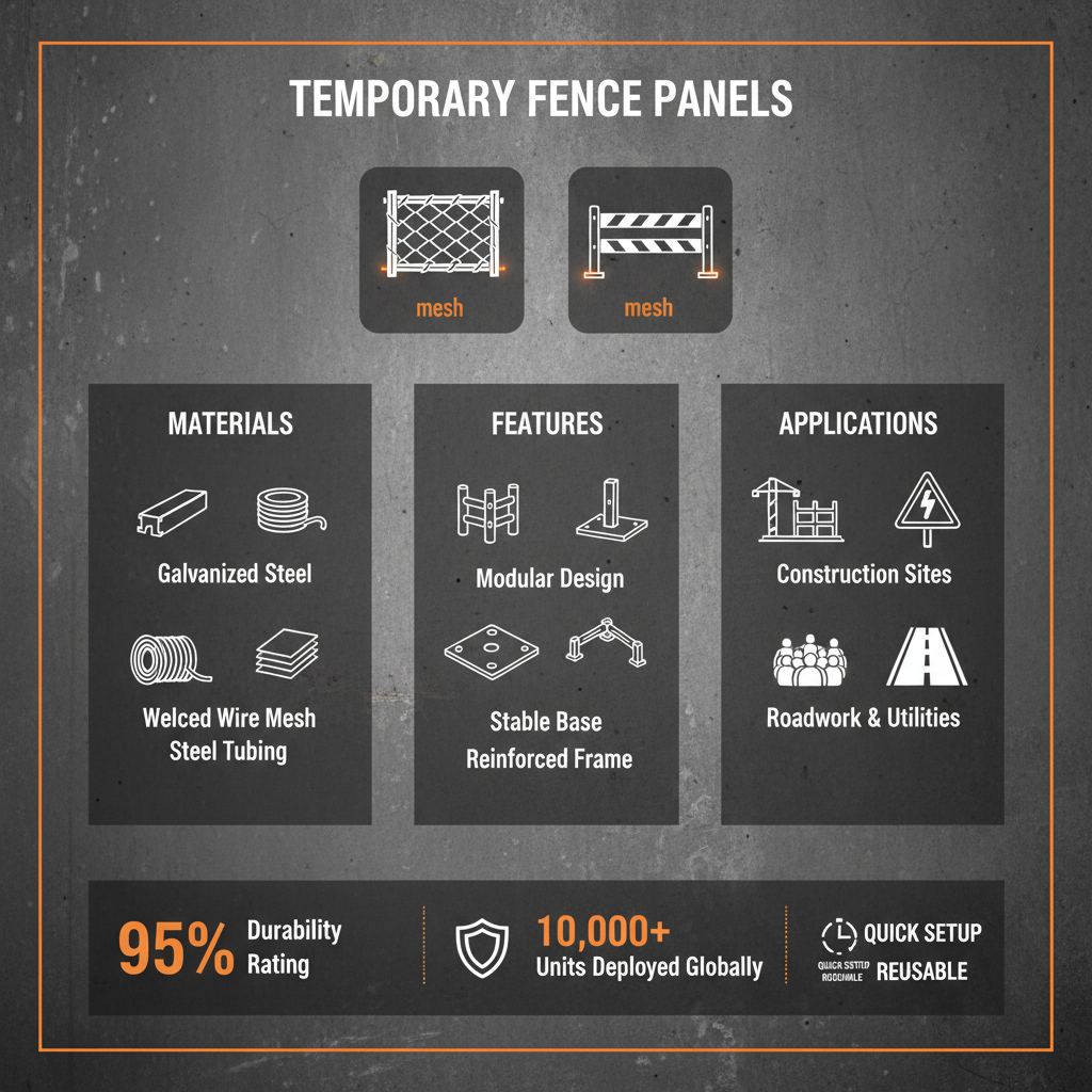 Temporary Fence Panels