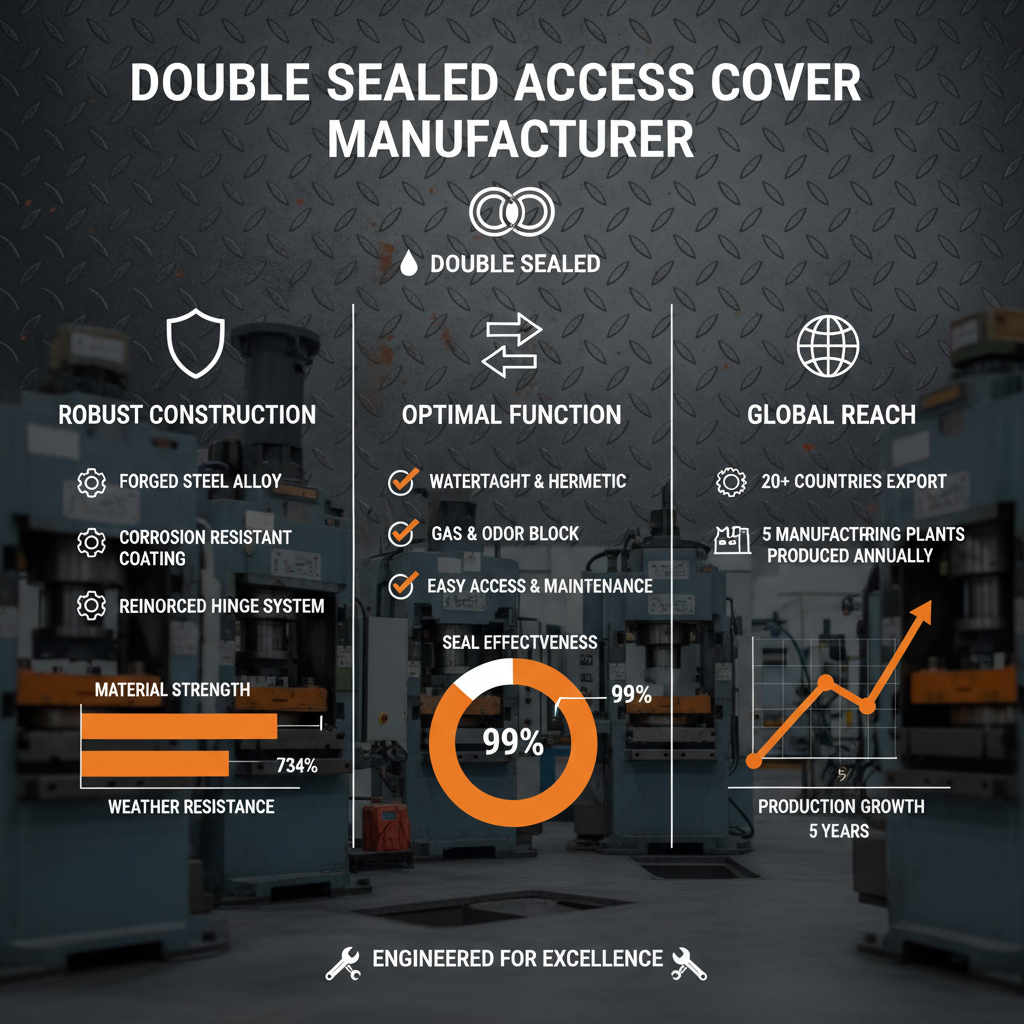 double sealed access cover manufacturer