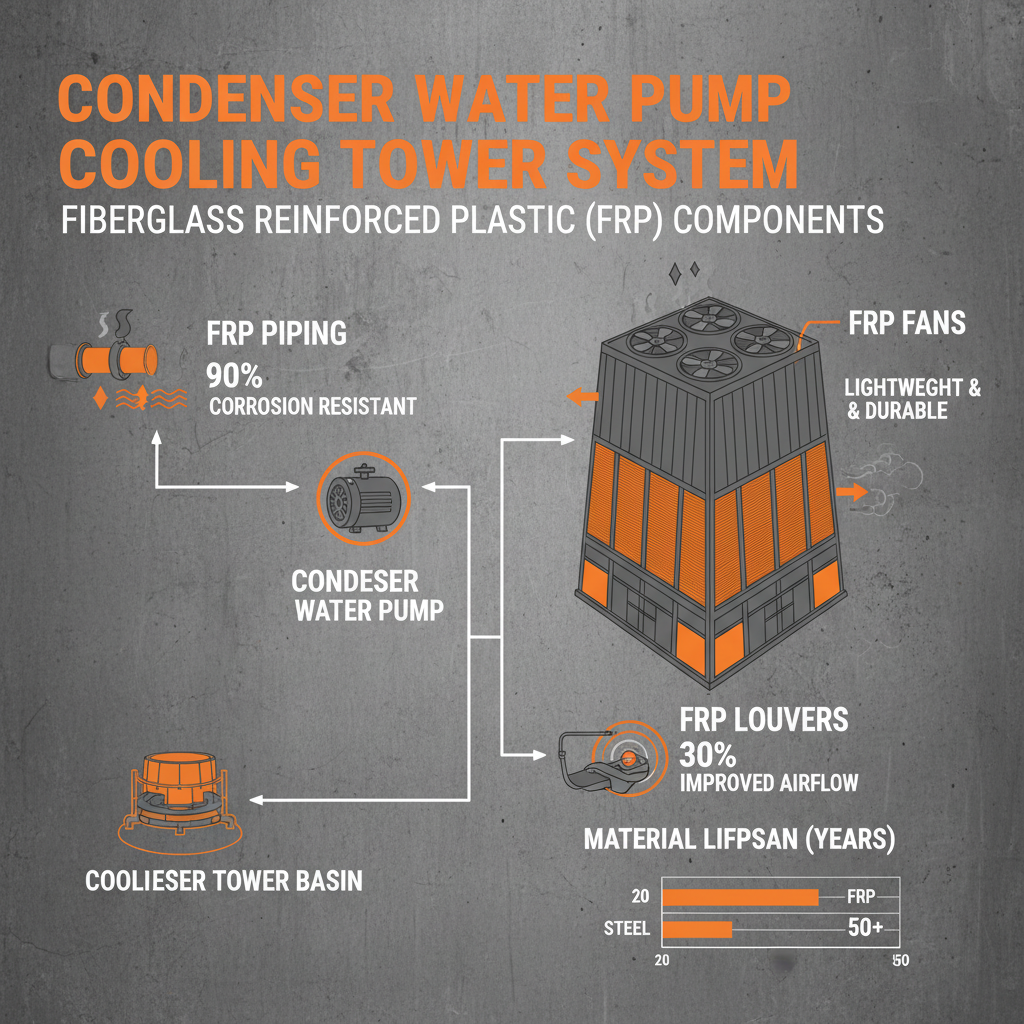 Optimizing Cooling Tower Performance with Condenser Water Pump Selection
