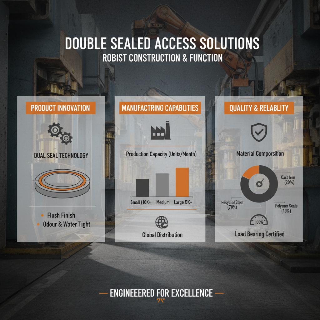 double sealed recessed access cover manufacturer