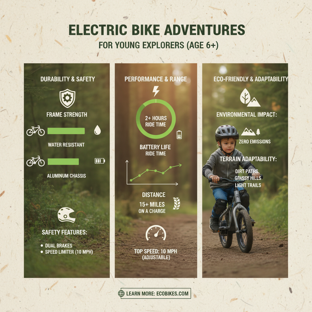 The Ultimate Guide to Choosing the Right Electric Bike for 6 Year Old Riders