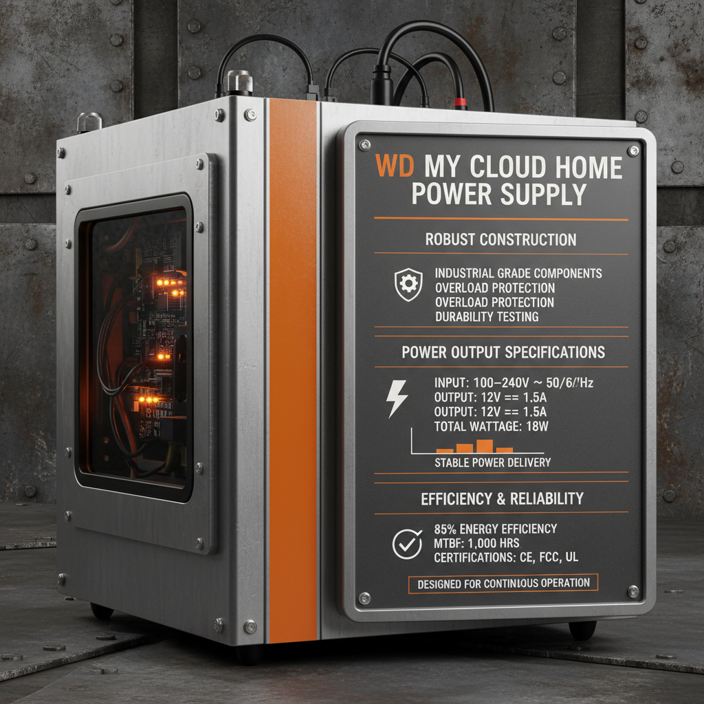 WD My Cloud Home Power Supply Guide Troubleshooting and Replacement Options