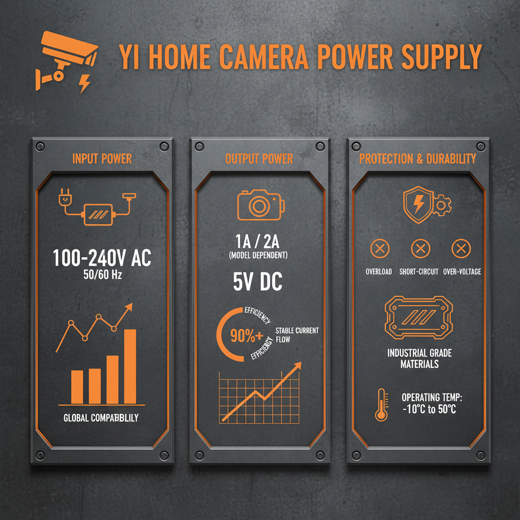 Choosing the Right Yi Home Camera Power Supply for Reliable Surveillance