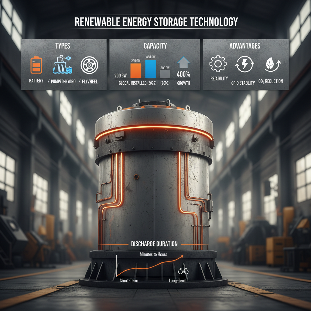 Advancing a Sustainable Future Through Renewable Energy Storage Technology