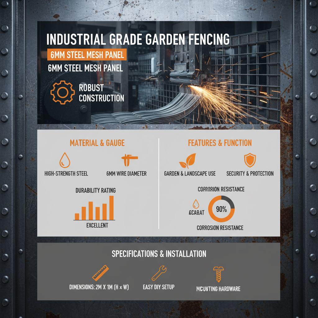 Comprehensive Guide to Selecting the Best Metal Fence Panel 6mm for Garden Security