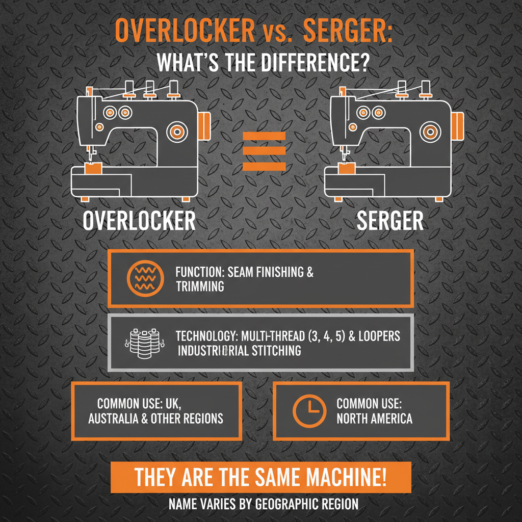 What is the Difference Between an Overlocker and a Serger A Comprehensive Guide