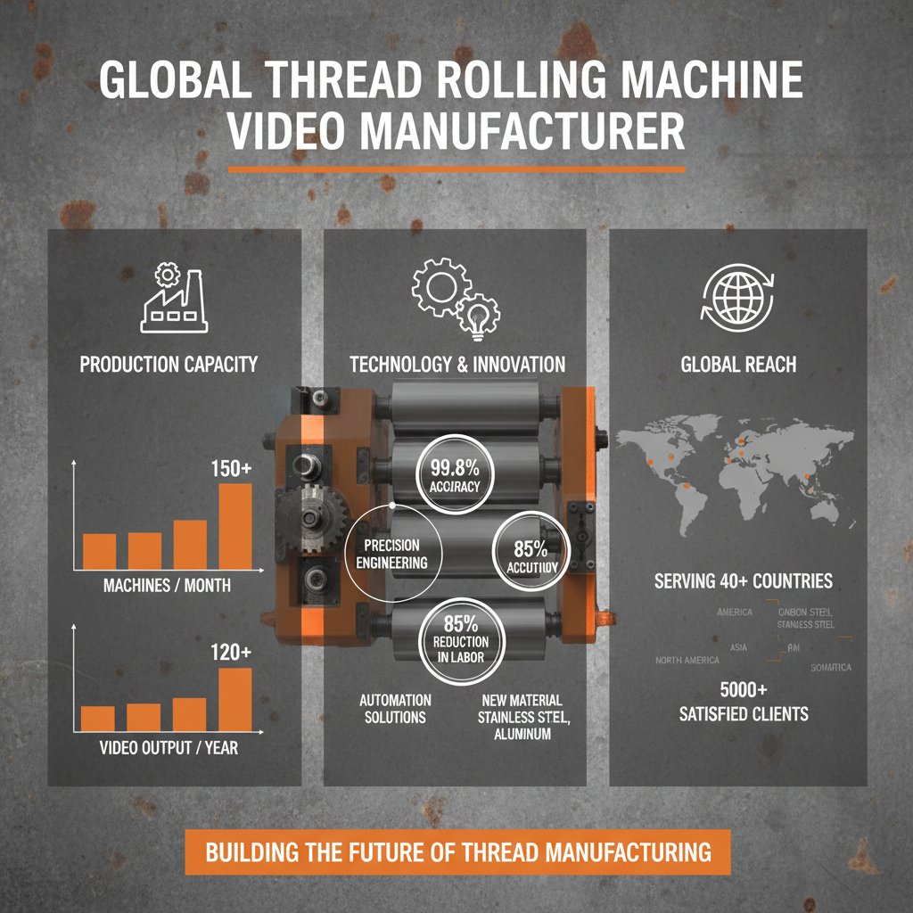 Find The Premier Thread Rolling Machine Video Manufacturer For Optimal Results