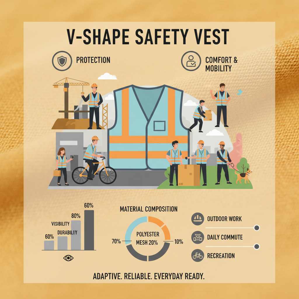 Choosing the Right V Shape Safety Vest for Enhanced Workplace Protection