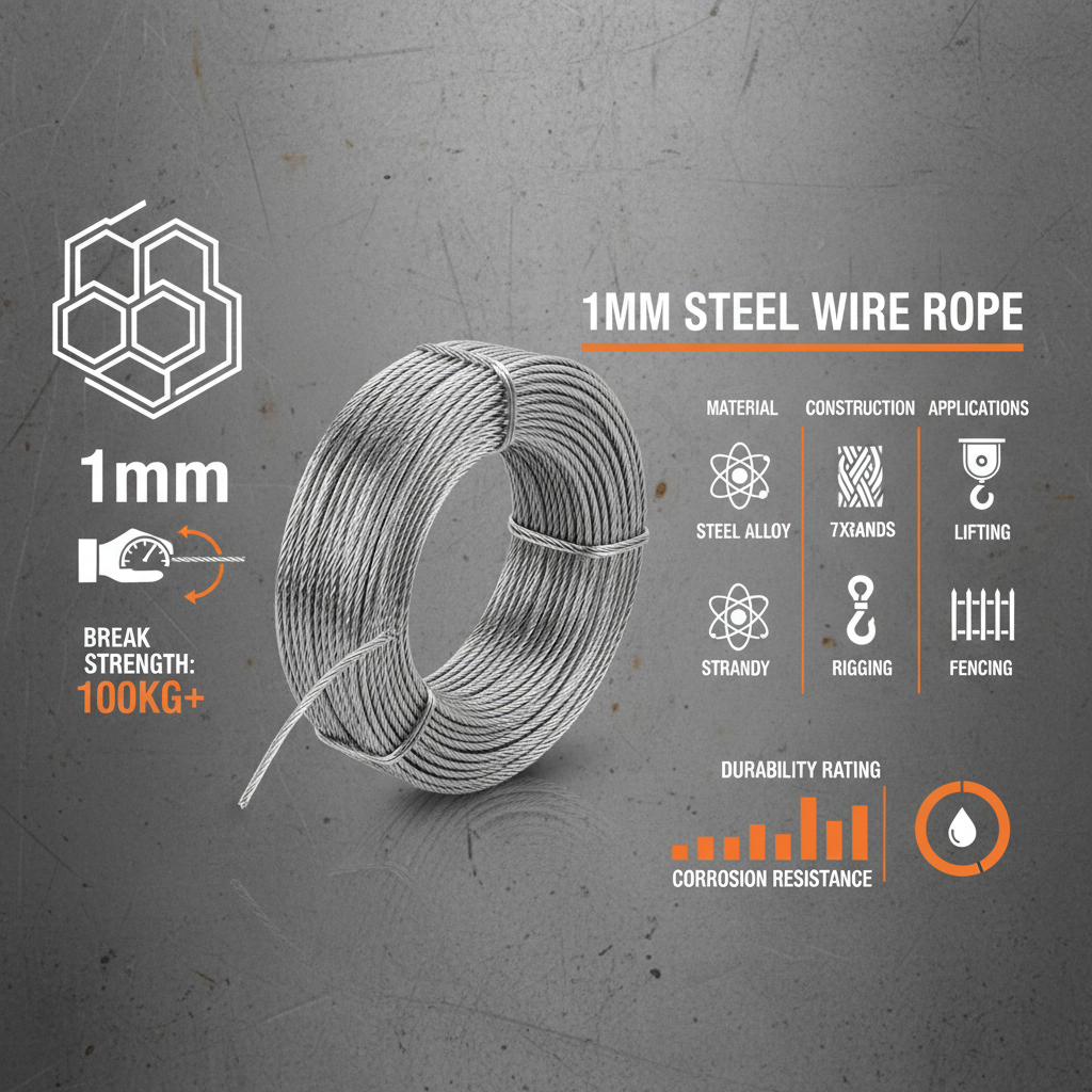 Exploring the Versatility of 1mm Wire Rope for Diverse Applications
