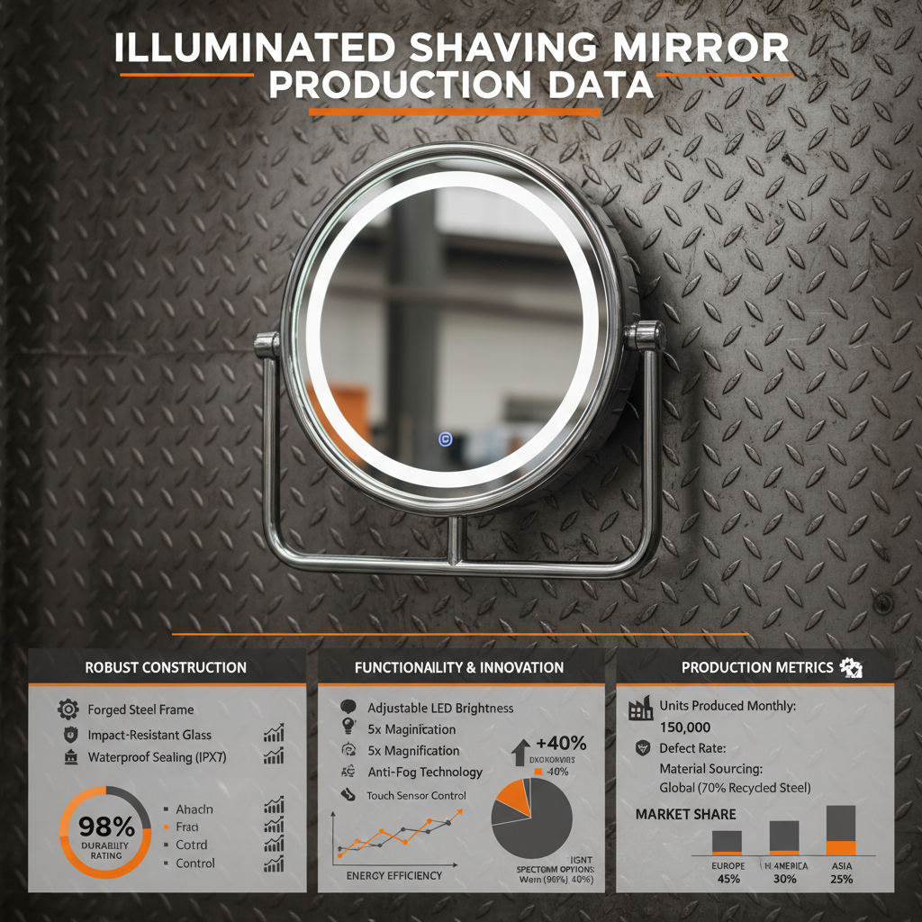 Choosing the Perfect Illuminated Shaving Mirror For Your Daily Grooming Routine