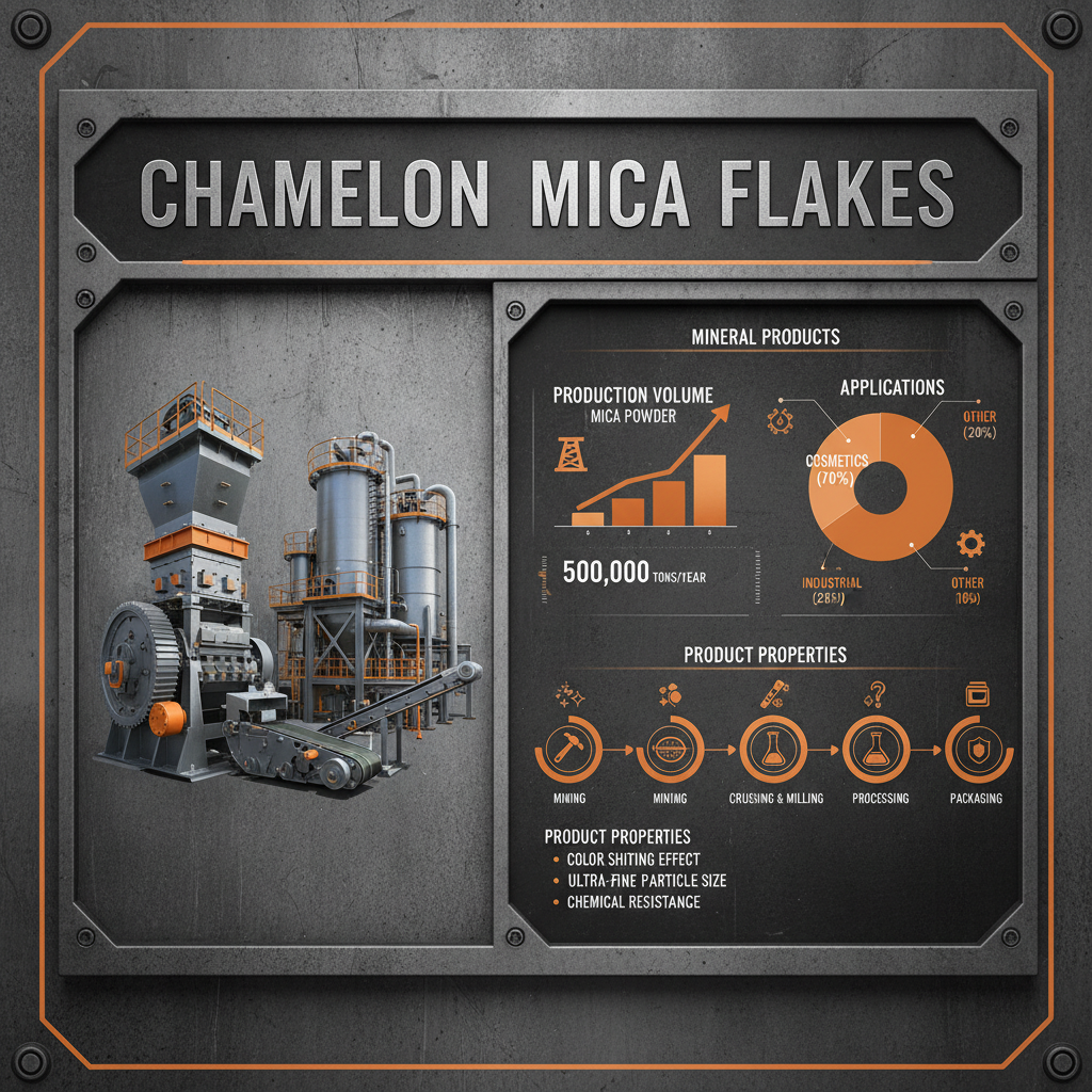 Exploring the Shifting Colors of Chameleon Mica Flakes and Their Applications