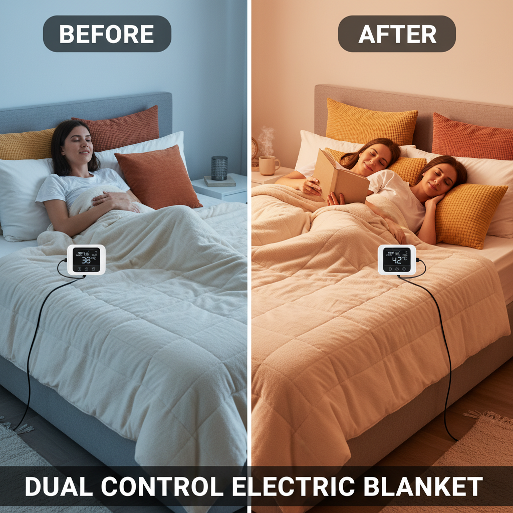 Choosing the Perfect Dual Control Electric Blanket for a Restful Sleep