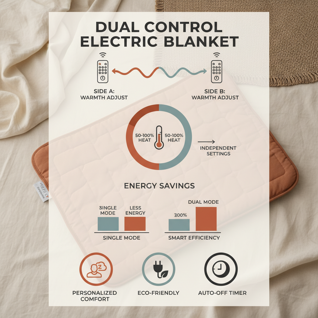 Choosing the Perfect Dual Control Electric Blanket for a Restful Sleep