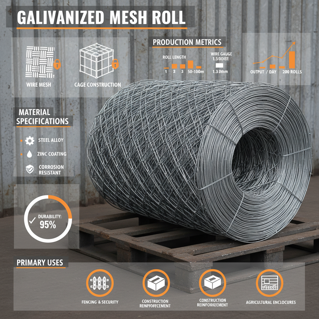 Comprehensive Guide to Galvanised Mesh Roll Applications and Specifications