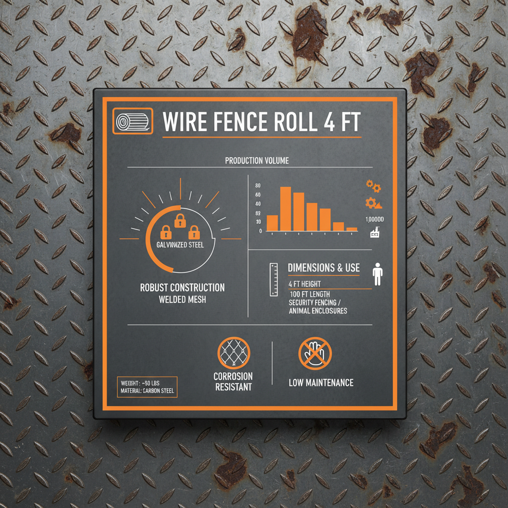 Comprehensive Guide to Wire Fence Roll 4 Ft for Secure Property and Livestock