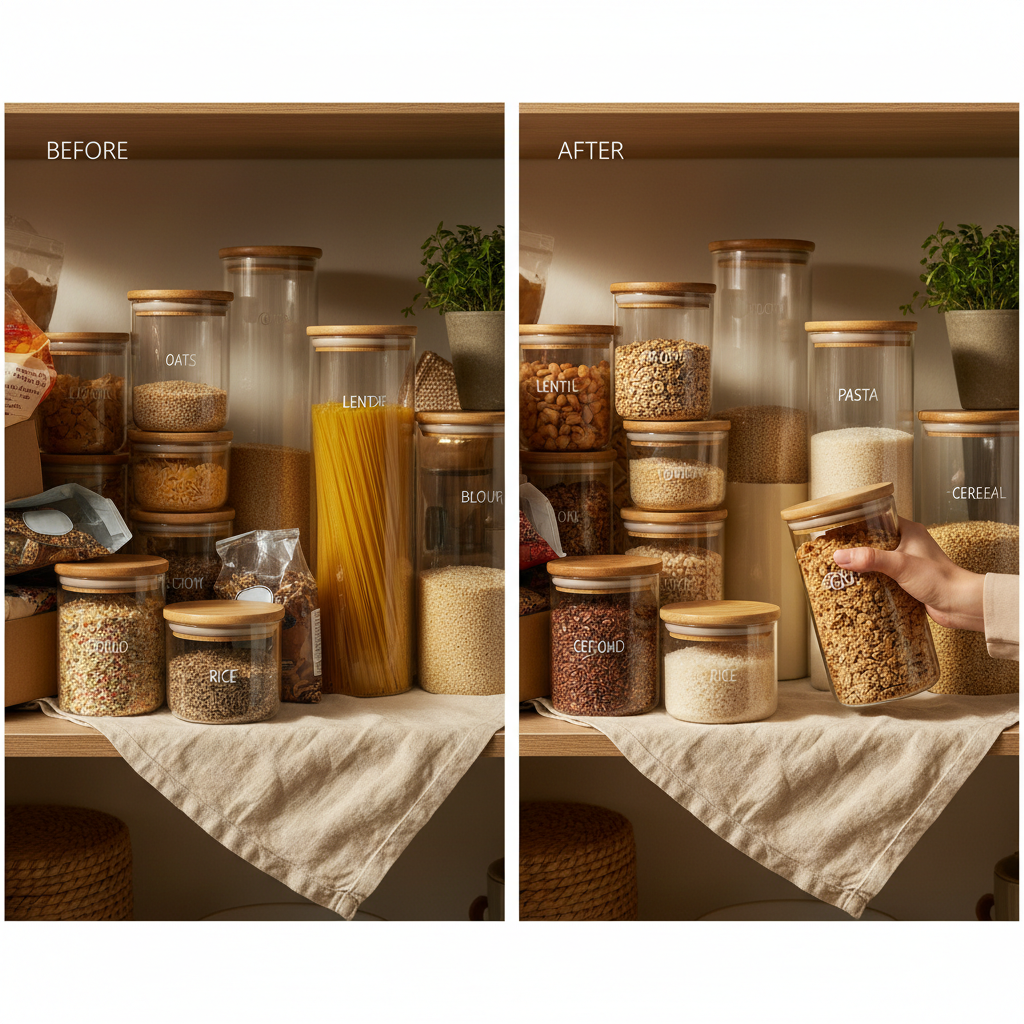 Optimize Your Pantry with Durable Glass Food Storage Containers for Pantry