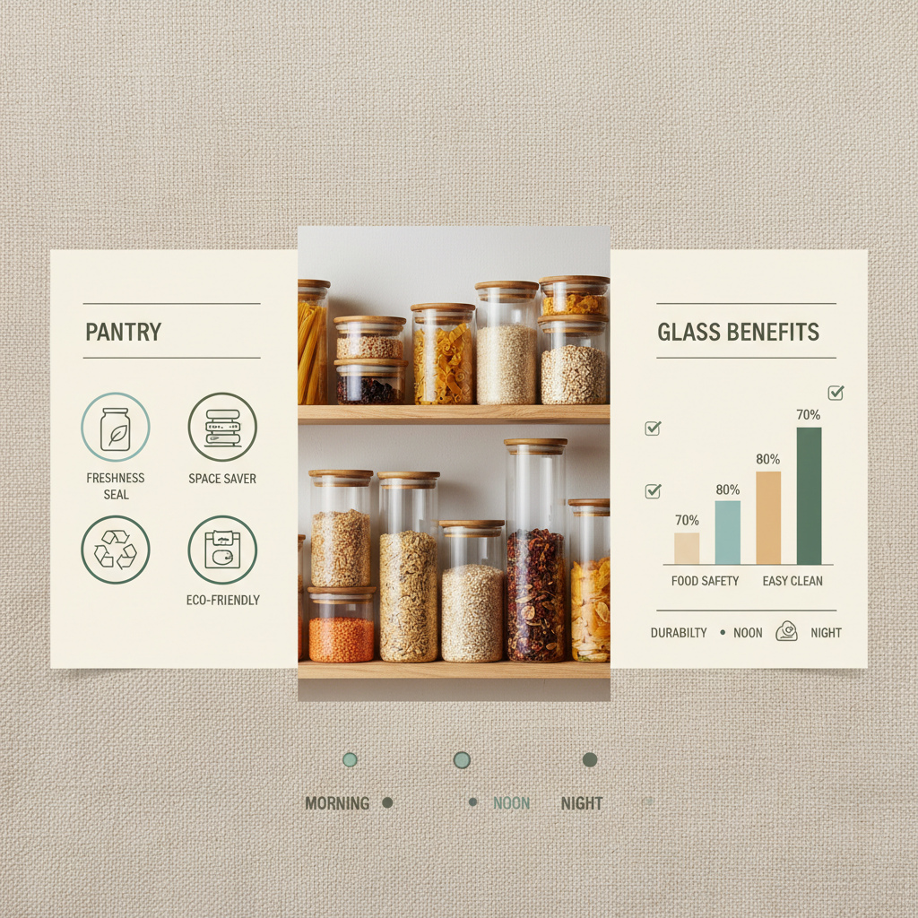 Optimize Your Pantry with Durable Glass Food Storage Containers for Pantry