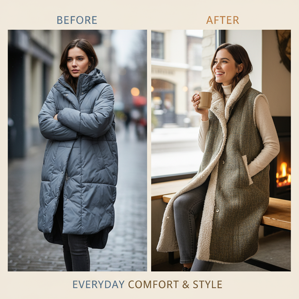 Discover Stylish and Warm Long Winter Vests for Women This Season