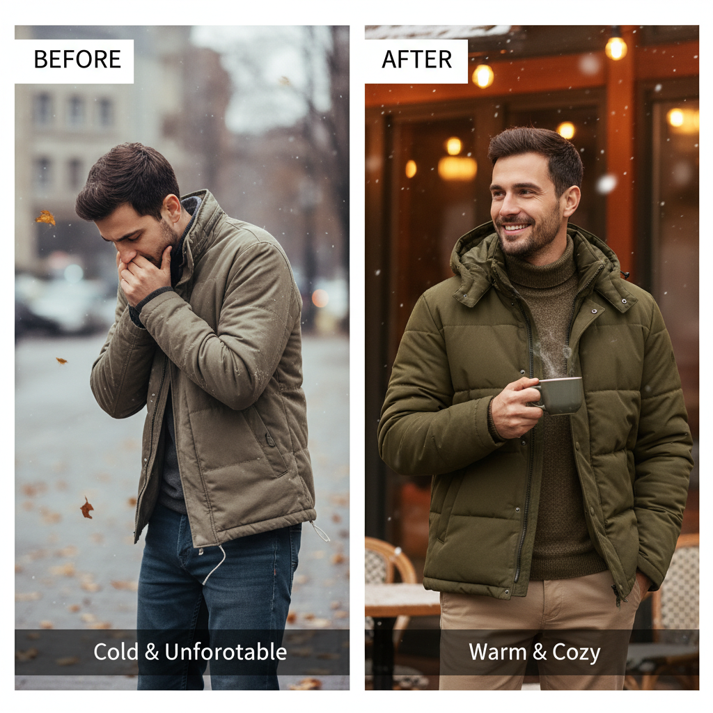 Find Your Perfect Winter Jacket Mens Cotton For Ultimate Warmth and Comfort