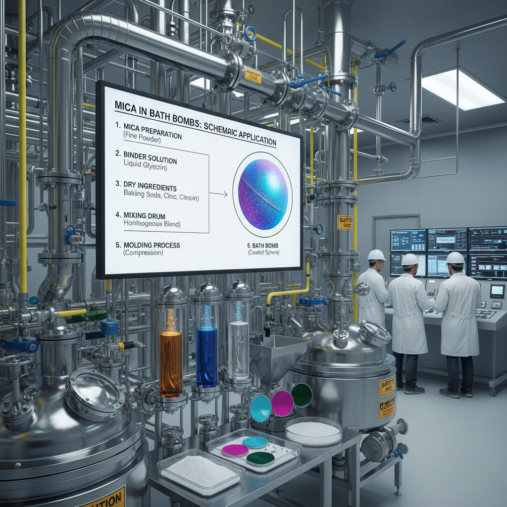 Discover How to Use Mica in Bath Bombs for Stunning Visual Effects