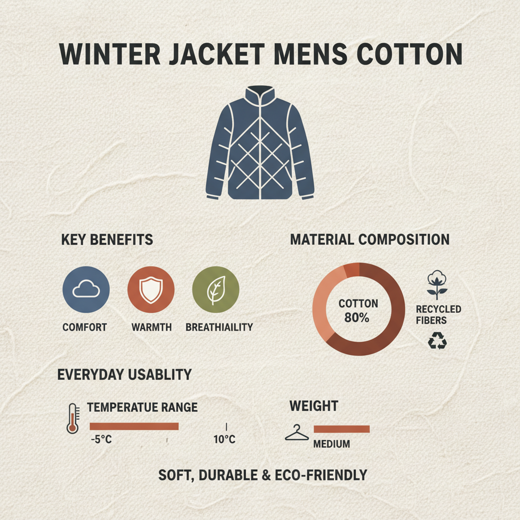 Find Your Perfect Winter Jacket Mens Cotton For Ultimate Warmth and Comfort