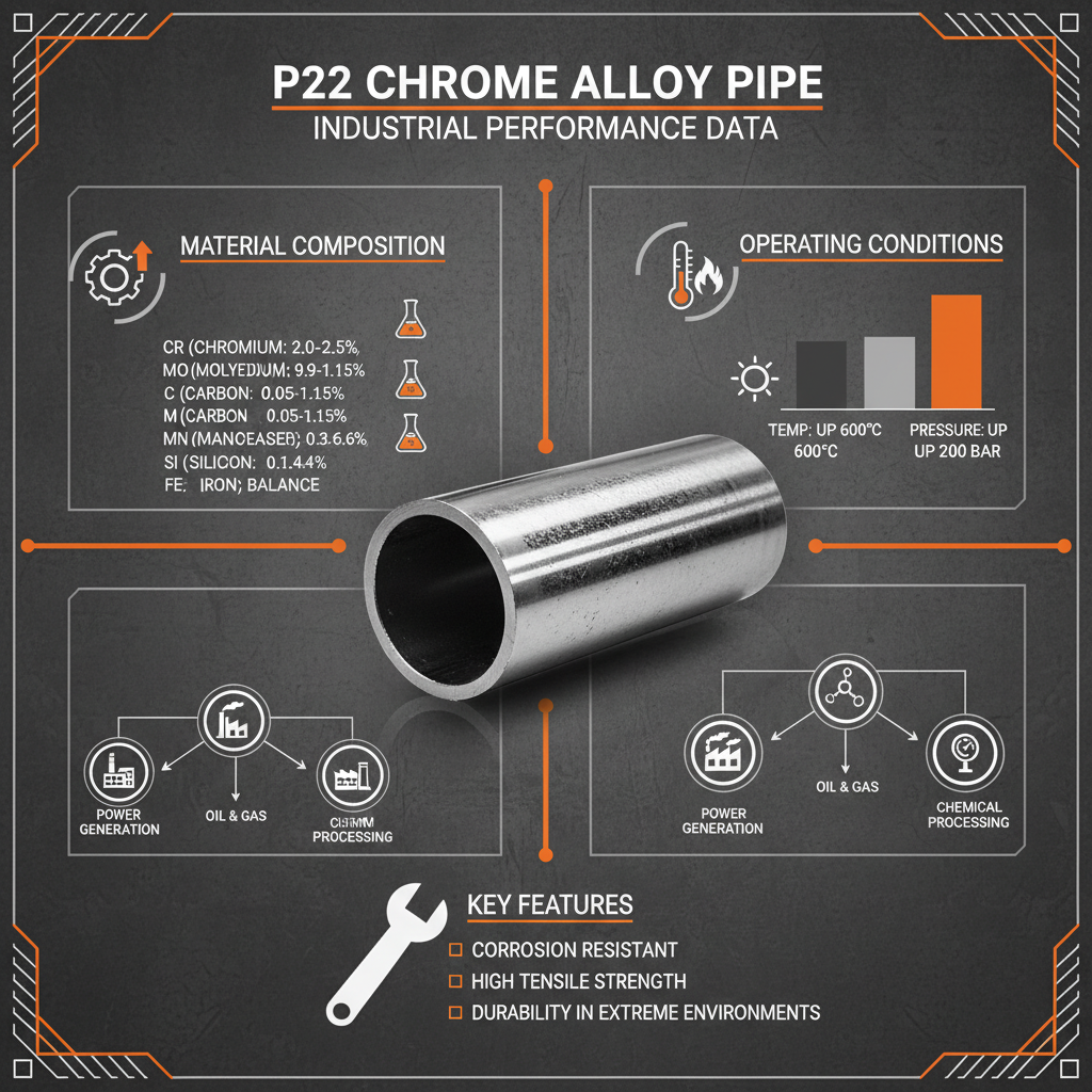 Comprehensive Guide to P22 Chrome Pipe Properties and Applications