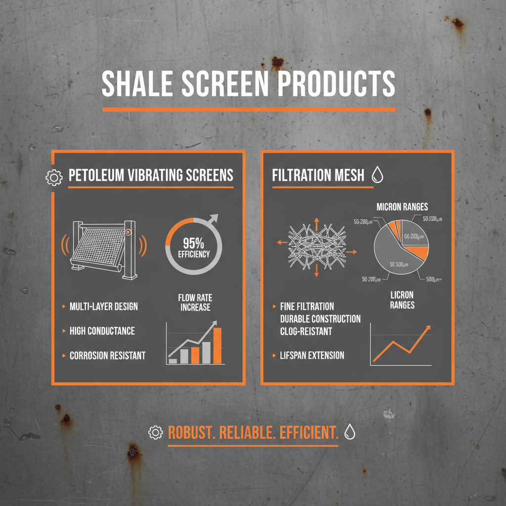 Comprehensive Guide to Shale Screen Products for Drilling Operations
