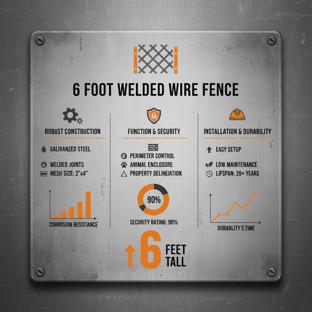 Comprehensive Guide to Choosing the Right 6 Foot Welded Wire Fence