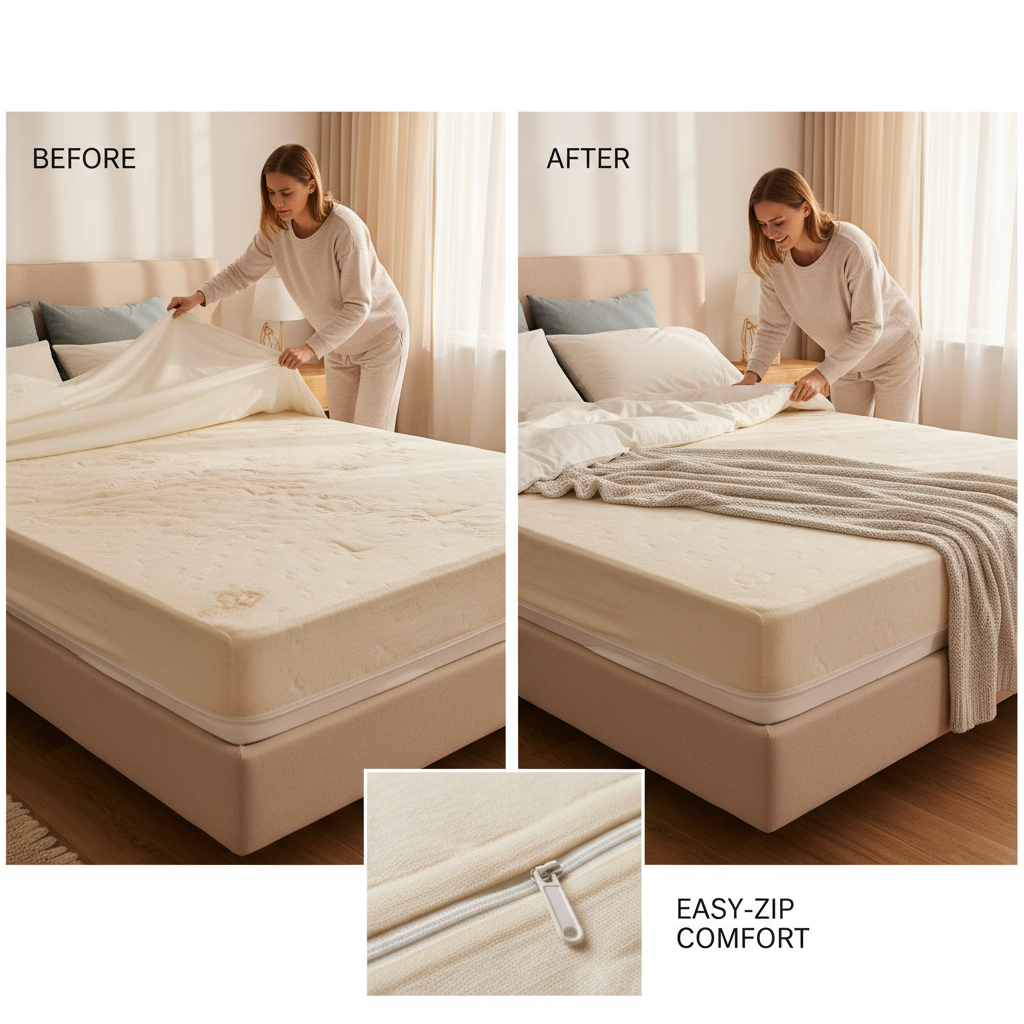 Comprehensive Guide to Choosing a Double Bed Mattress Cover with Zipper for Optimal Protection