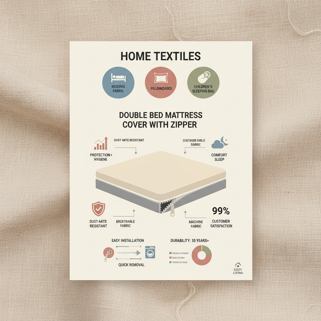 Comprehensive Guide to Choosing a Double Bed Mattress Cover with Zipper for Optimal Protection