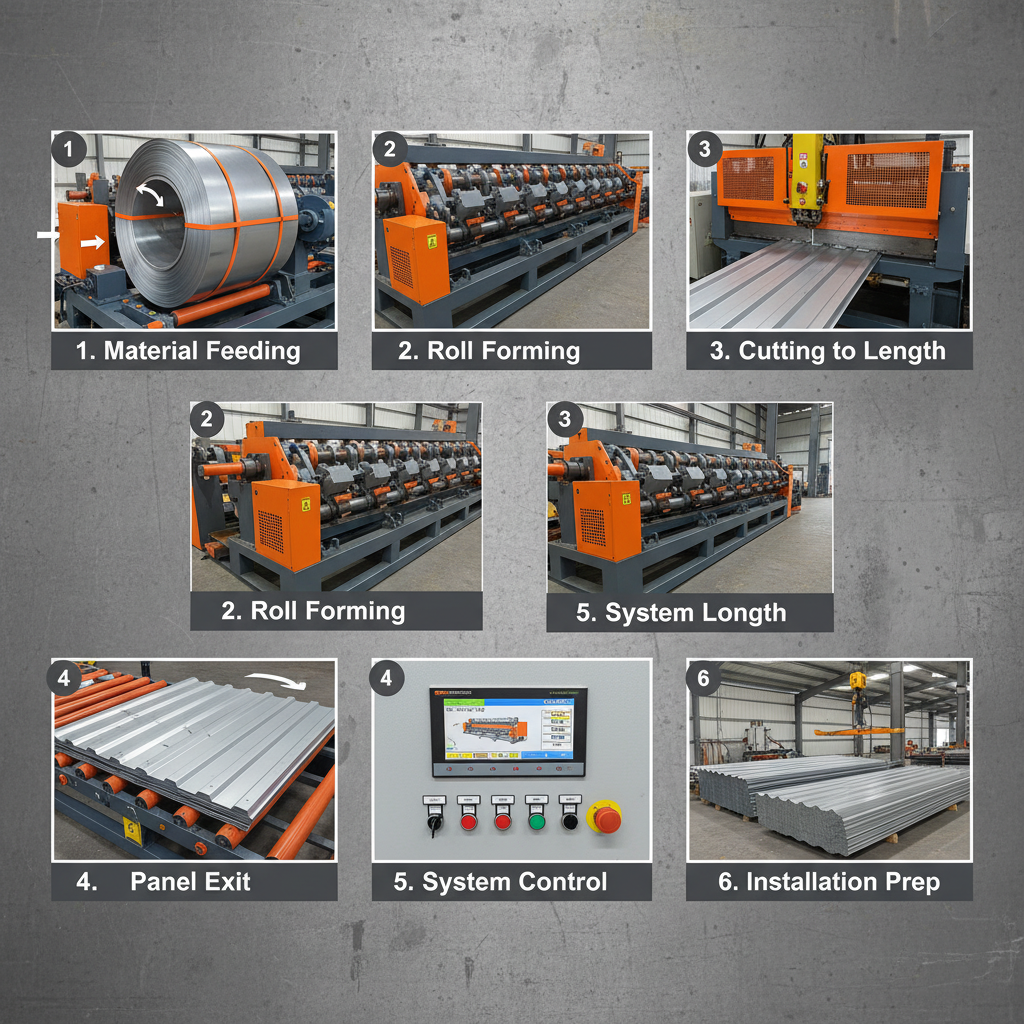 Maximize Roofing Production with a High Performance Roof Panel Machine