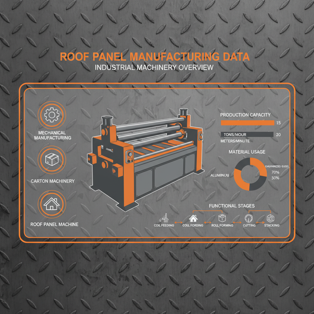Maximize Roofing Production with a High Performance Roof Panel Machine