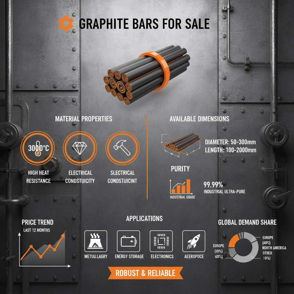 High Quality Graphite Bars for Sale Providing Exceptional Industrial Solutions