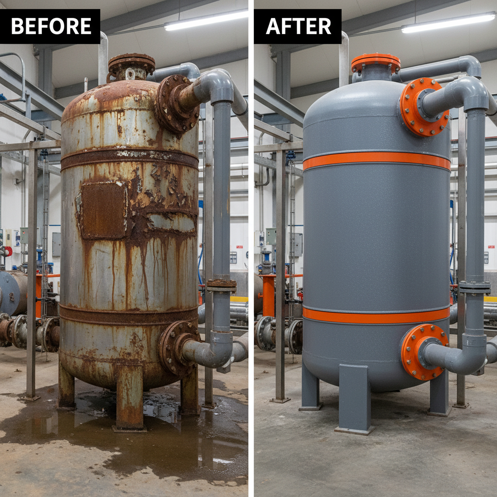 Optimizing Water Filtration with Durable FRP Sand Filter Vessels