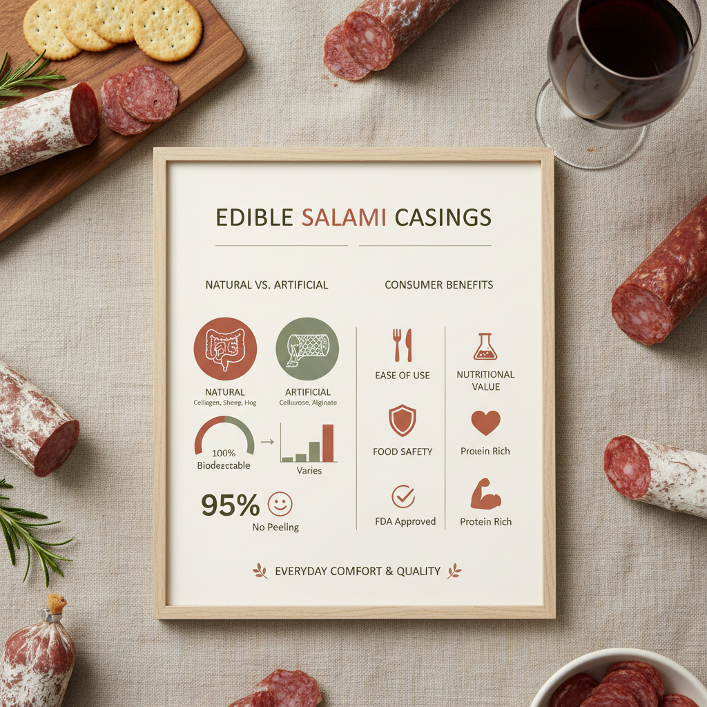 Comprehensive Guide to Salami Casing Edible Varieties and Applications