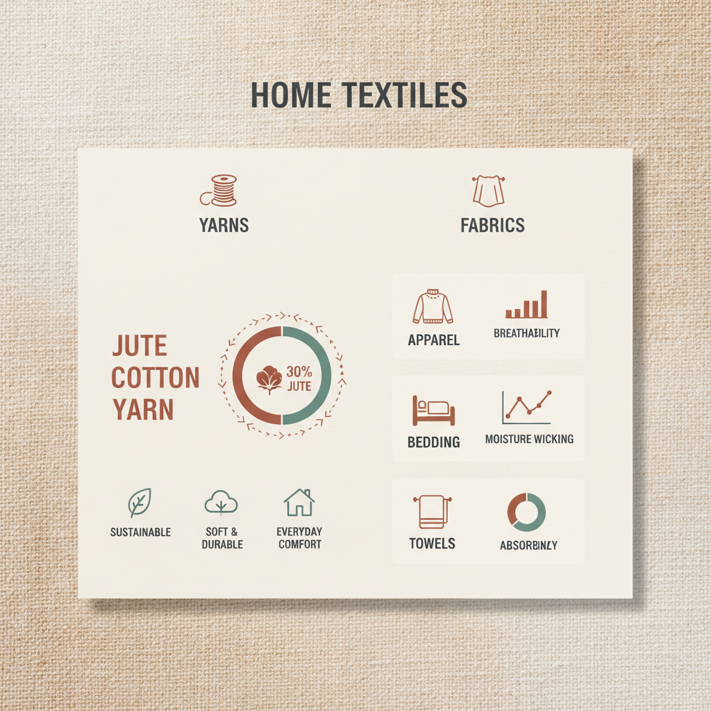 Exploring the Versatility of Jute Cotton Yarn for Textiles and Crafts