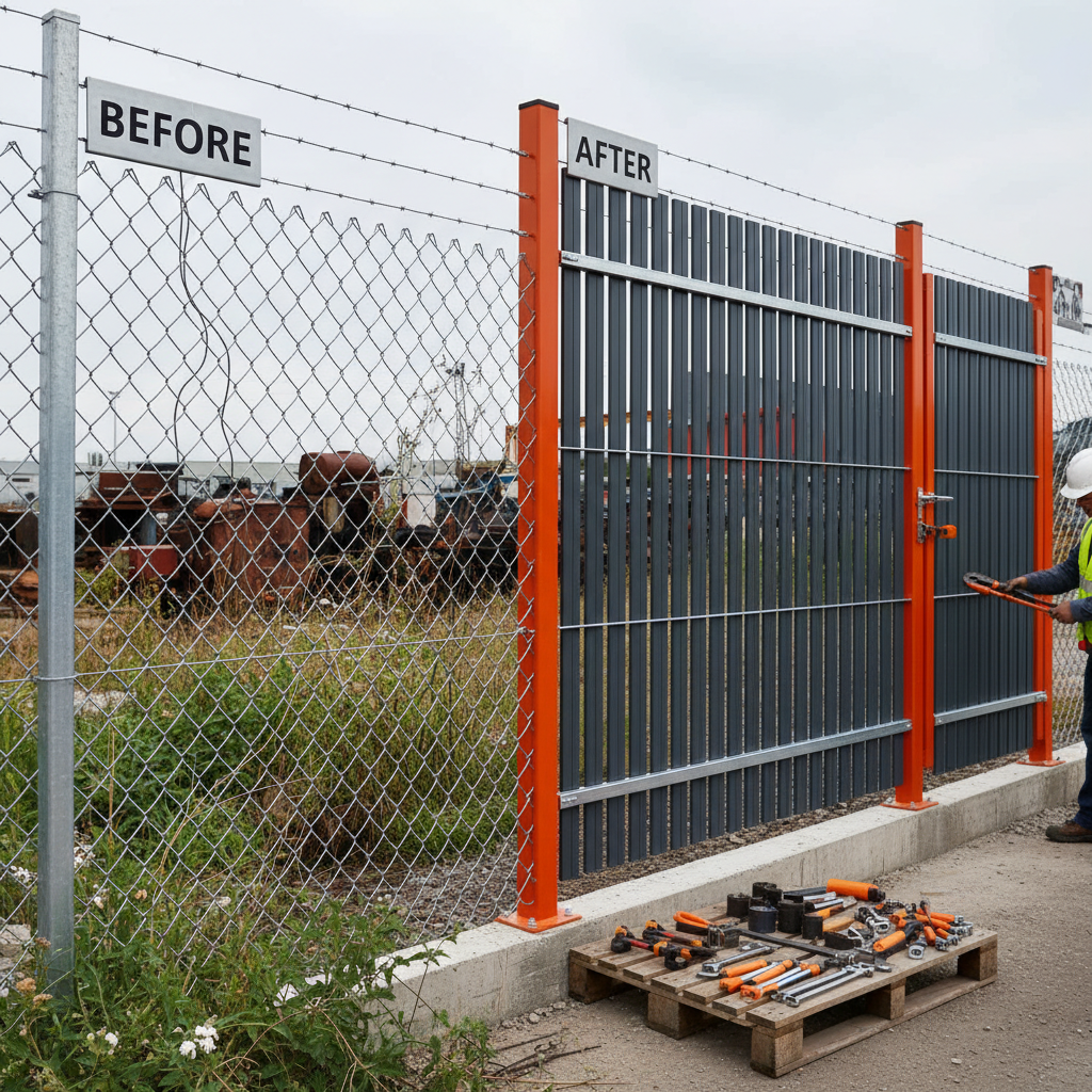 Enhance Security and Aesthetics with a Slatted Chain Link Fence