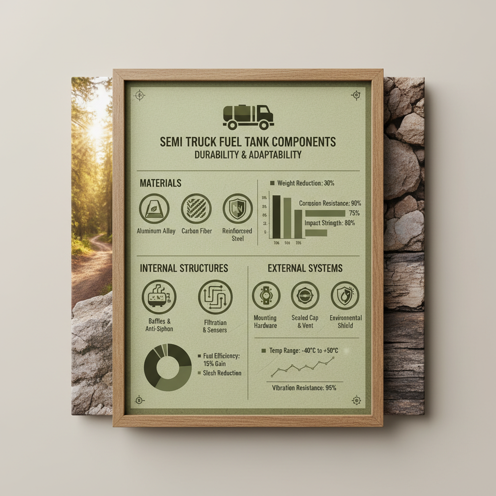 Comprehensive Guide to Semi Truck Fuel Tank Parts and Maintenance Procedures